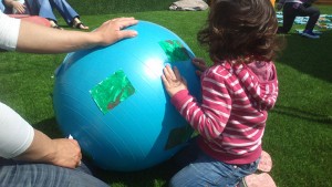 A nagy kék labda - a Föld Napja a KiVi-Házban